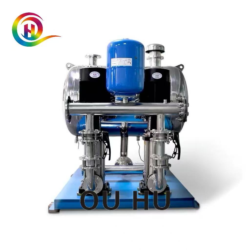 350 GPM 10bar Automatic Water Supply Pump Set with Pressure Tank for Commercial Use