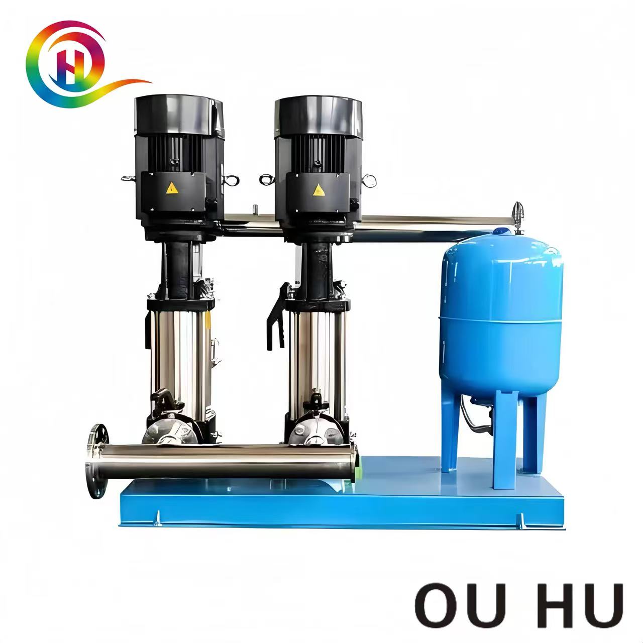 550 GPM 6bar Automatic Water Supply Pump Set with Pressure Tank for Commercial Use