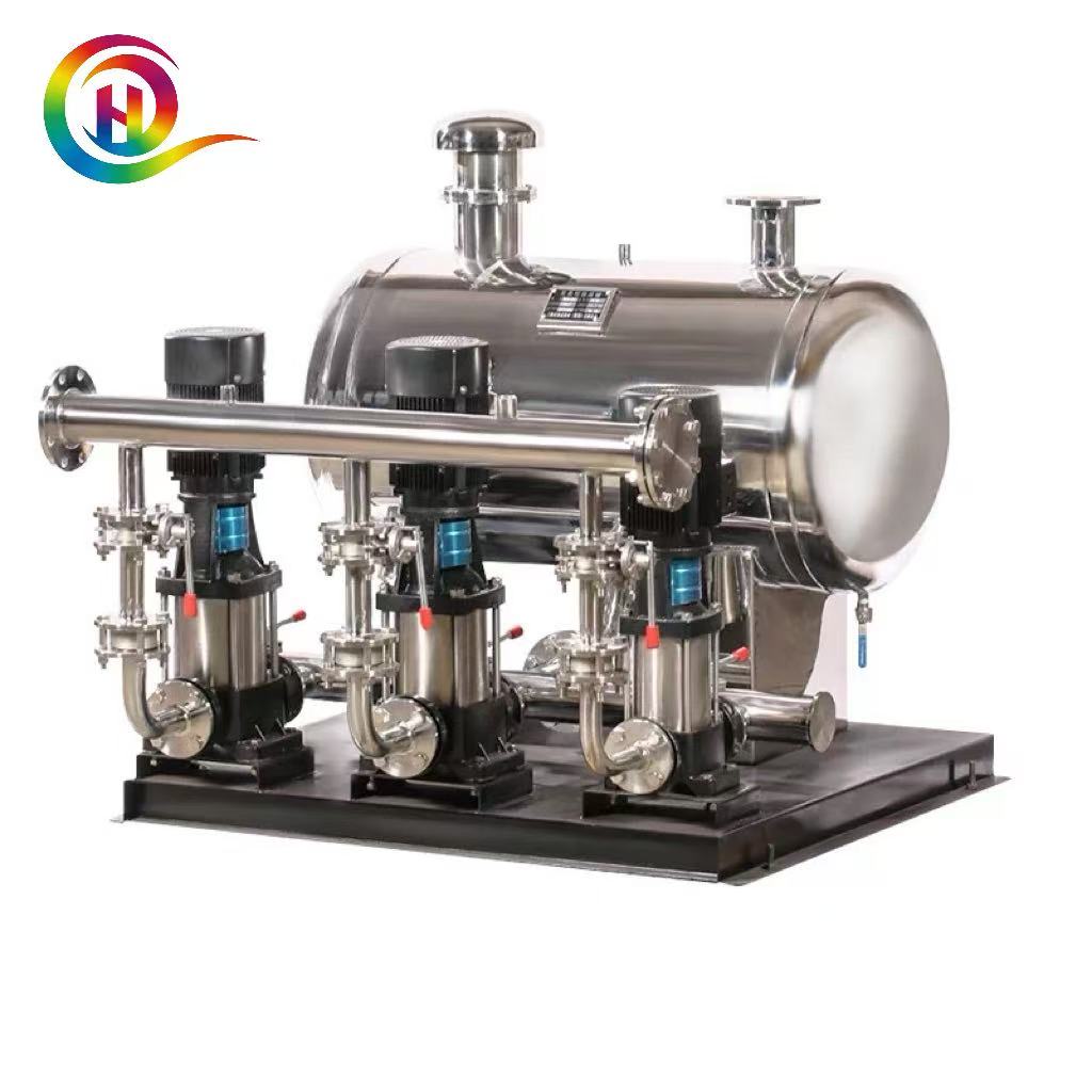 350 GPM 6bar Automatic Water Supply Pump Set with Pressure Tank for Commercial Use