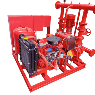 Electric + Diesel + Jockey Fire Pump Package 400GPM 12Bar 180HP