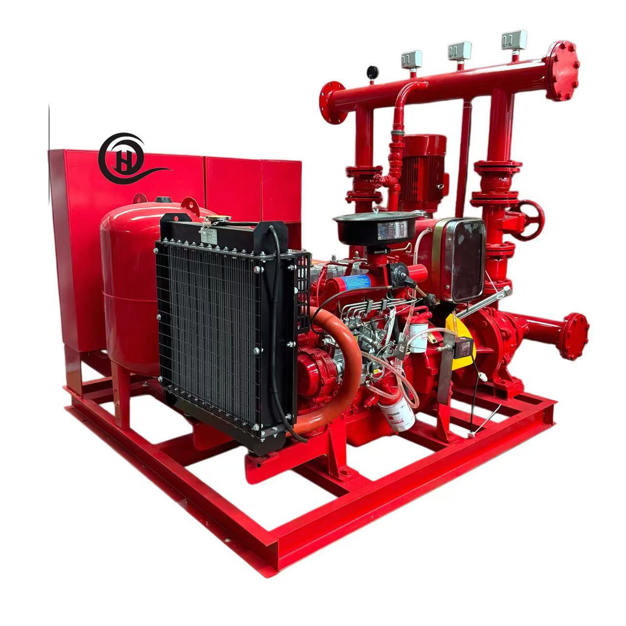 EDJ Пожарный Насосный Комплекс 350GPM 8Bar 95HP