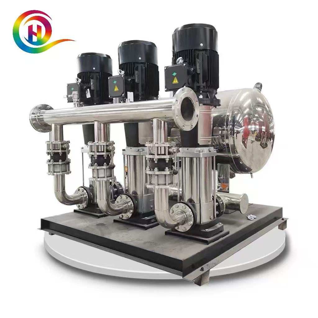 350 GPM 6bar Automatic Water Supply Pump Set with Pressure Tank for Commercial Use