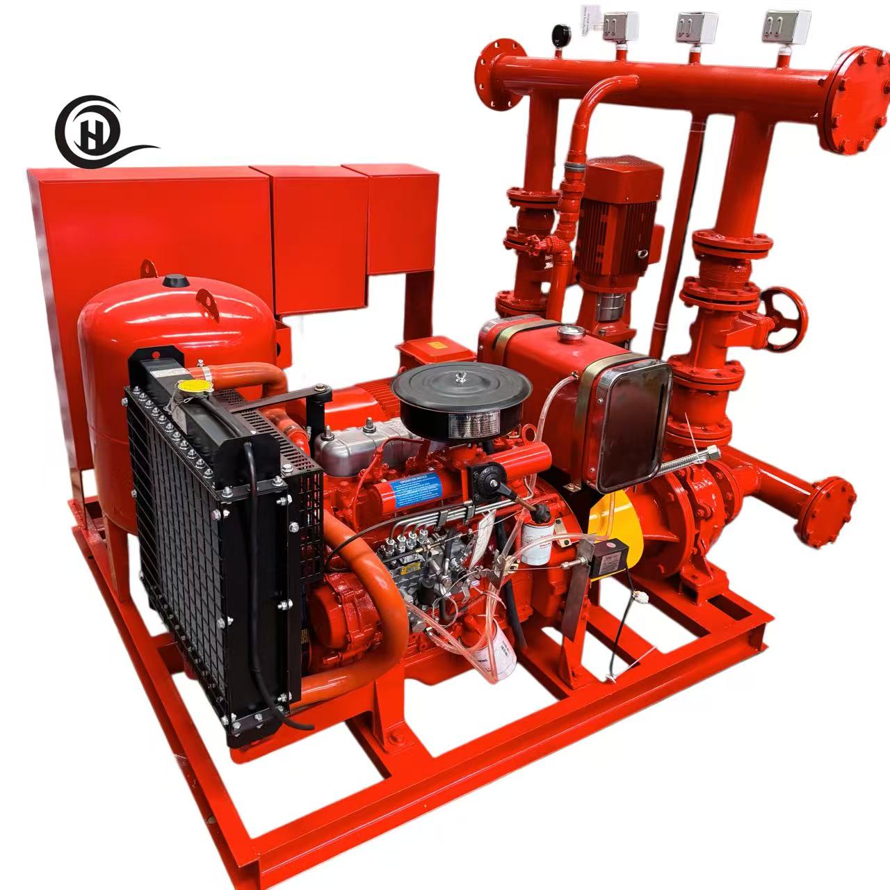 1150GPM 16bar 160KW Heavy Duty Combined Fire Pump Unit