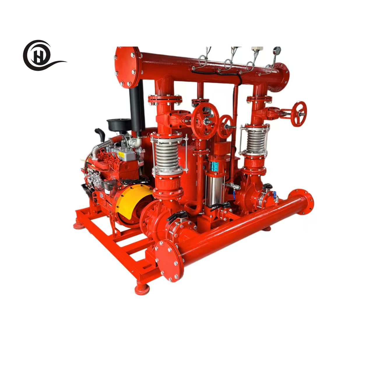 850GPM 12bar High Pressure Horizontal Fire Fighting Centrifugal Pump