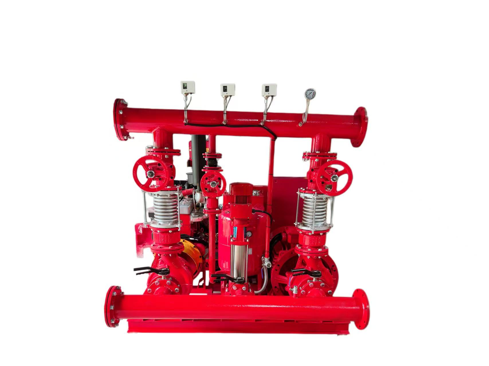 EDJ Fire Pump Set with Jockey Pump | 750 GPM 12 BAR Fire Fighting Pump System