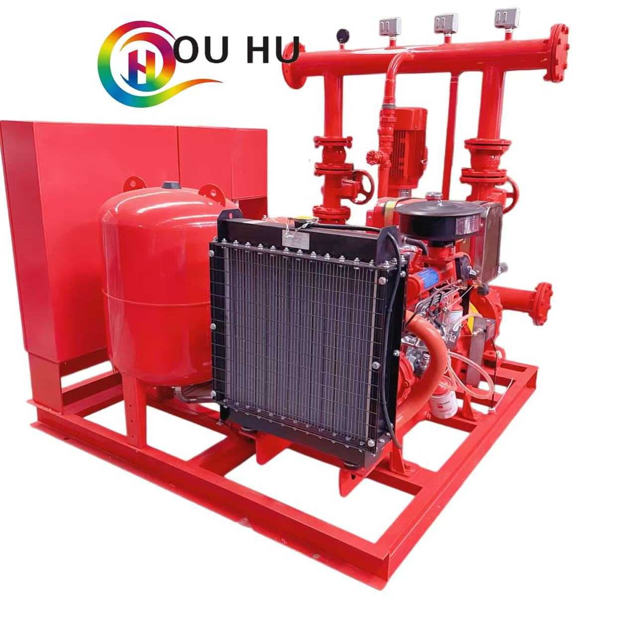 EDJ Combined Fire Pump Package 500GPM 16Bar 220HP