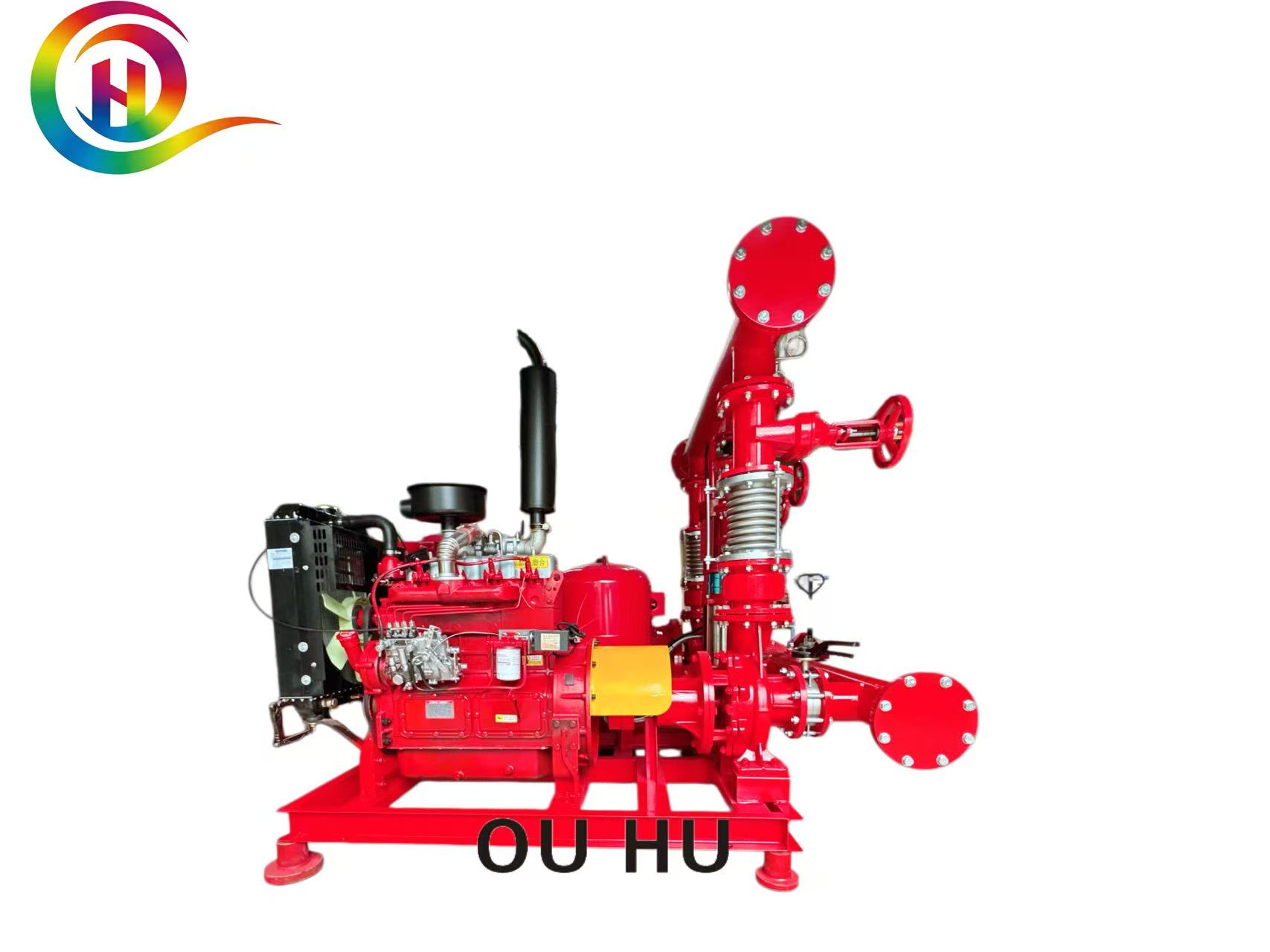 EDJ Fire Pump Set with Jockey Pump | 750 GPM 12 BAR Fire Fighting Pump System