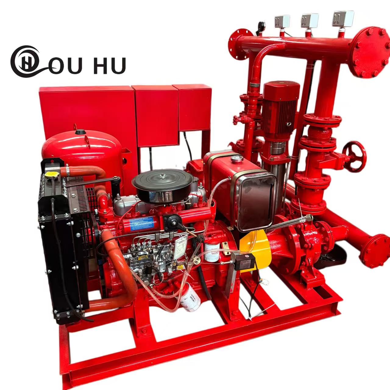 EDJ Fire Pump Package 80GPM 7Bar 50HP