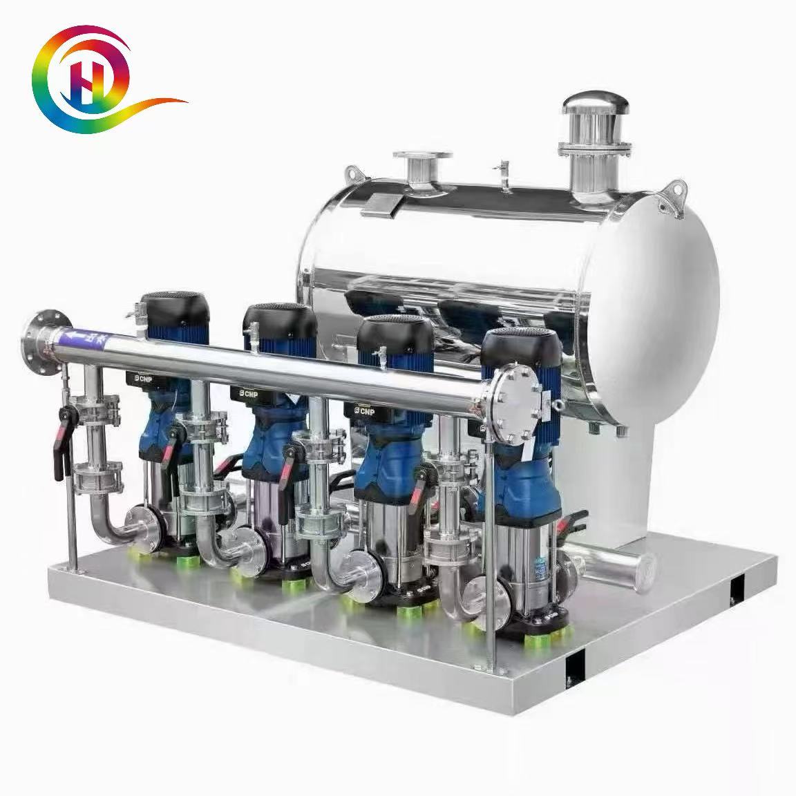 350 GPM 6bar Automatic Water Supply Pump Set with Pressure Tank for Commercial Use