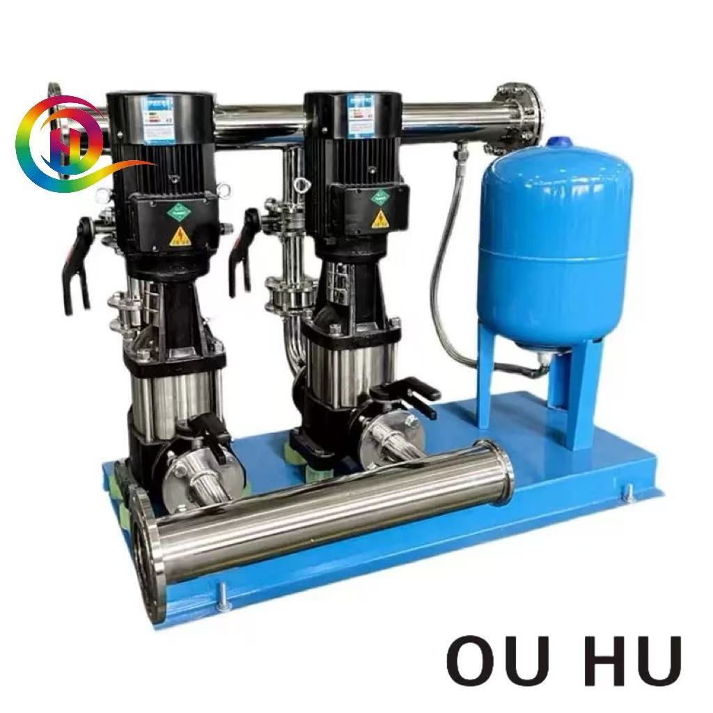 750 GPM 8bar Automatic Water Supply Pump Set with Pressure Tank for Commercial Use