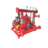 EDG Horizontal Dual Power Fire Pump Assembly, Industrial Fire Emergency 380GPM 12Bar 125HP 90KW