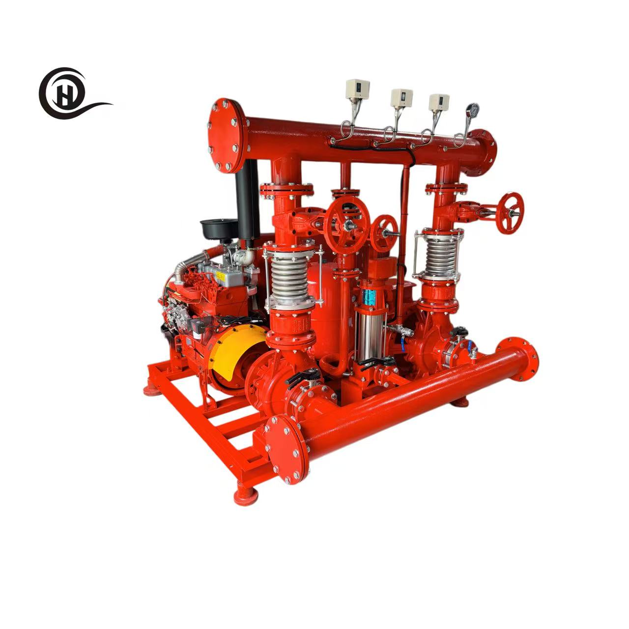 850GPM 12bar High Pressure Horizontal Fire Fighting Centrifugal Pump