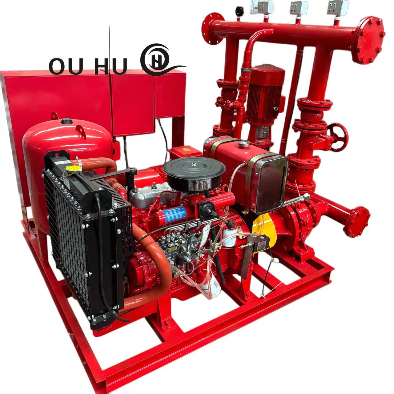 EDJ Fire Pump Package 80GPM 7Bar 50HP