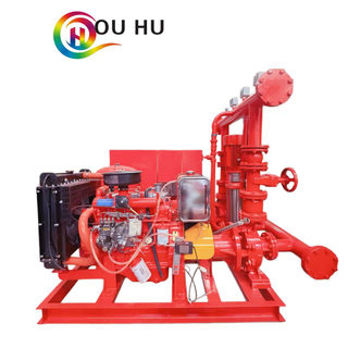 Electric Diesel Jockey Fire Pump Package 300GPM 10Bar 150HP